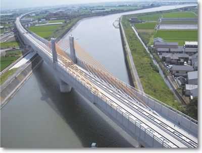 33. 九州新幹線大野川橋りょう